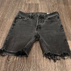 We The Free denim shorts button fly size 27